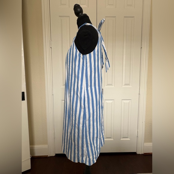 J. Crew Nautical Blue and White Dress - Picture 4 of 6